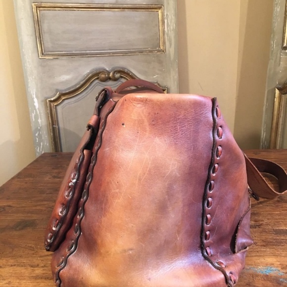 ** SOLD*** U.S. Mail Bag 1960's Woodstock Bohemian Hippie Hobo Messenger Bag - Picture 3 of 6